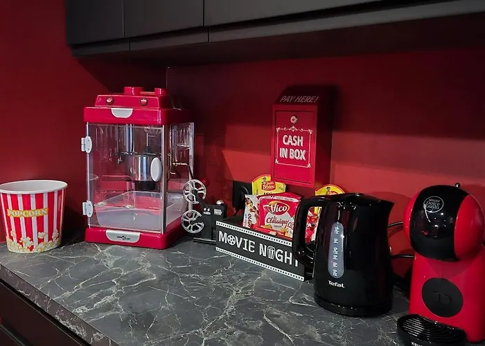 Apartment Hollywood - Jacuzzi-cinema - Luxe-confort Château-Thierry